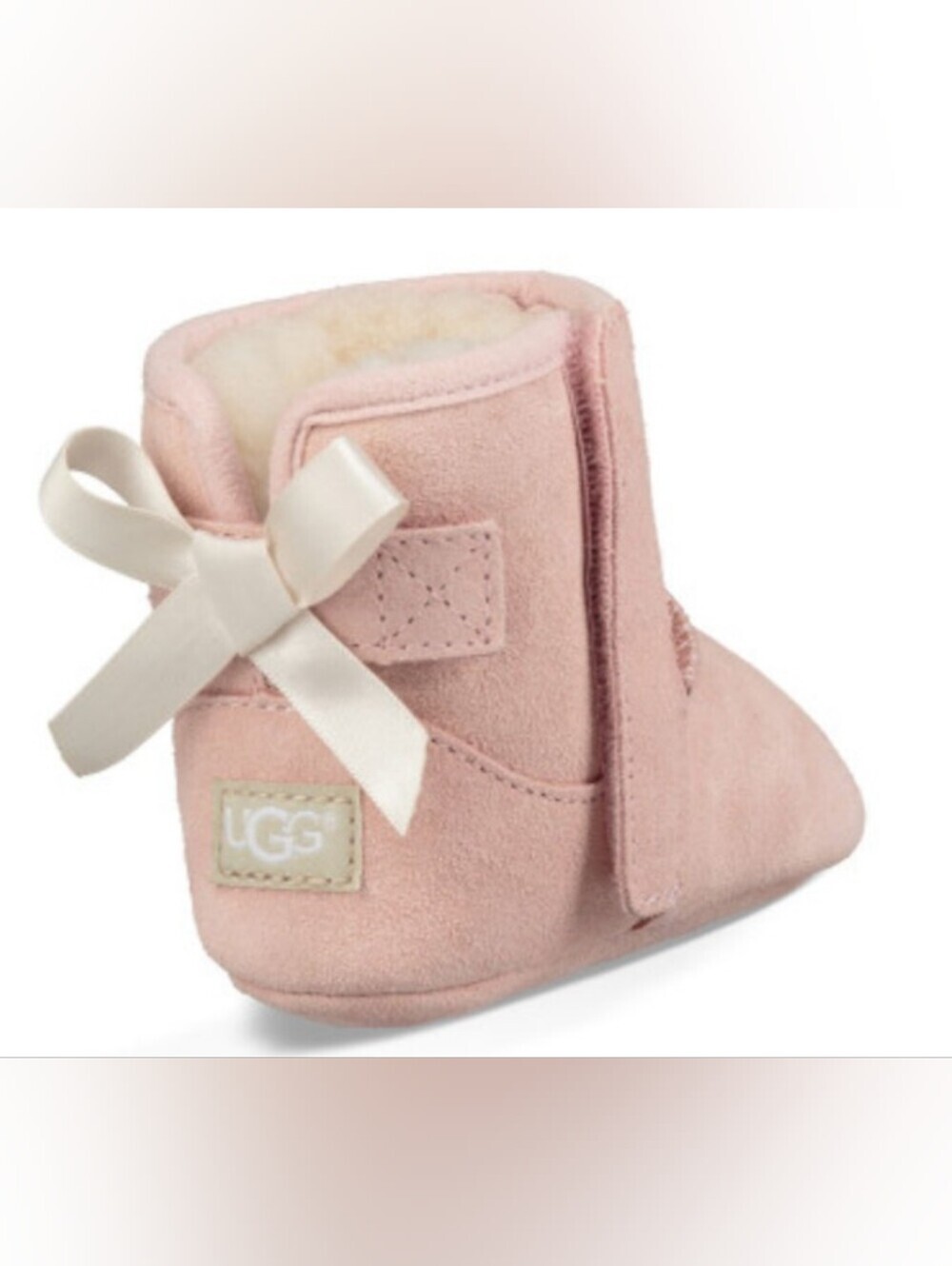 UGG® Baby Girls' Jesse Bow II Booties Size Small 2/3 NIB MSRP $75 - Picture 3 of 13